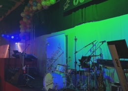 Sabbradi Partyband, Hochzeitsmusik Oberbayern, München, Ammersee für Event, Party und Hochzeit Faschingsparty Bühnenbild