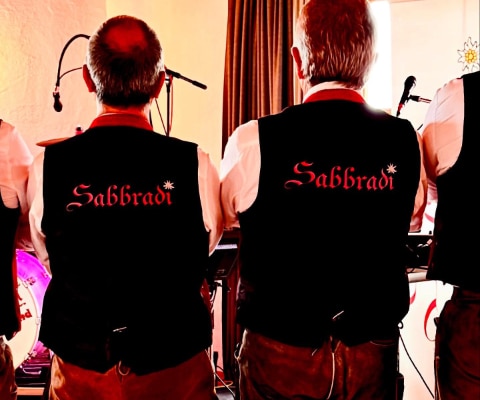 Sabbradi Partyband, Hochzeitsmusik Oberbayern, München, Ammersee für Event, Party und Hochzeit unser brand