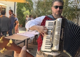 Sabbradi Partyband, Hochzeitsmusik Oberbayern, München, Ammersee für Event, Party und Hochzeit mit Akkordeon unterwegs
